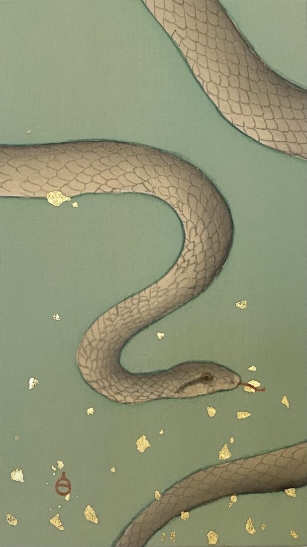 アオダイショウ