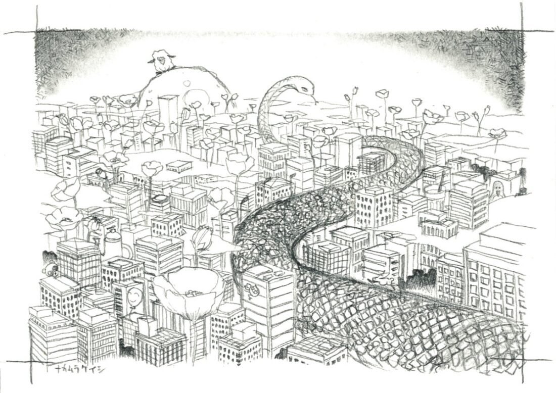 NO.144 ナカムラケイシ 蛇ノ道ハ蛇