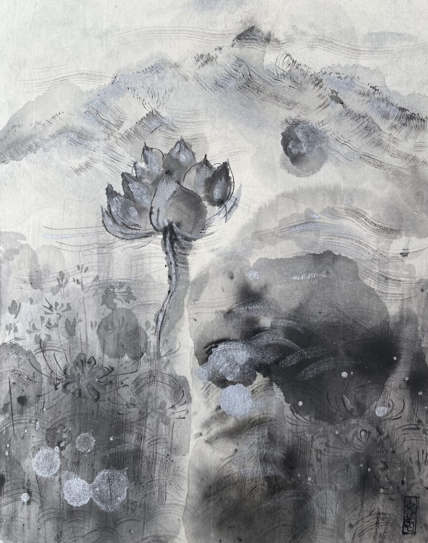 NO.54 イイフミエ 私説 二河白道図