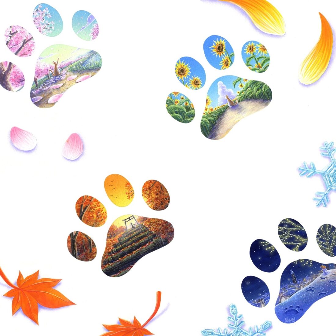 NO.78 うしぞら 四季散歩