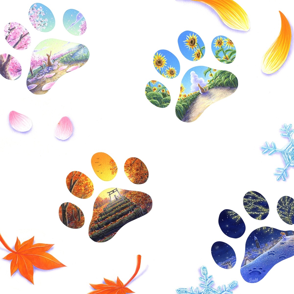 NO.78　うしぞら　四季散歩