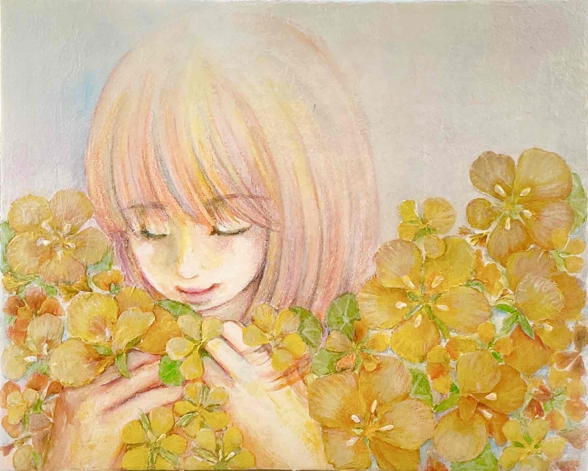 NO.88　nenecco　黄色のキンレンカ