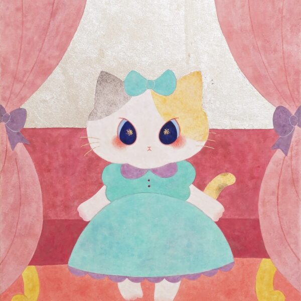 ねこのお嬢さんの肖像